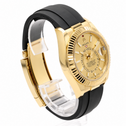 Rolex Sky-Dweller 42MM 326238 Champagne Dial 18K YG Watch